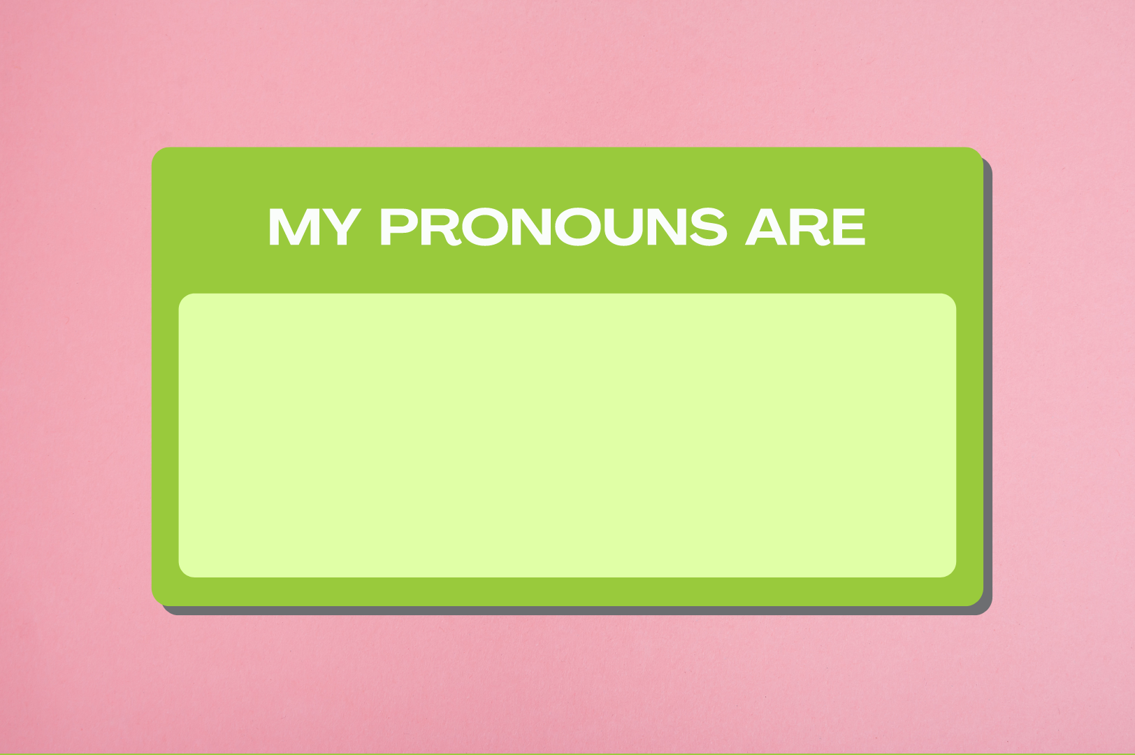 How and why to embrace pronouns