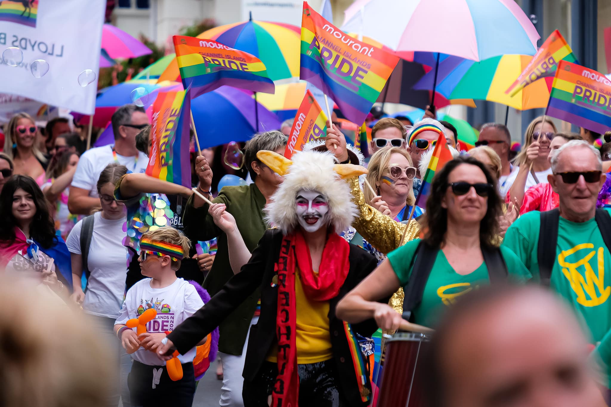 Channel Islanders take part in Pride parade